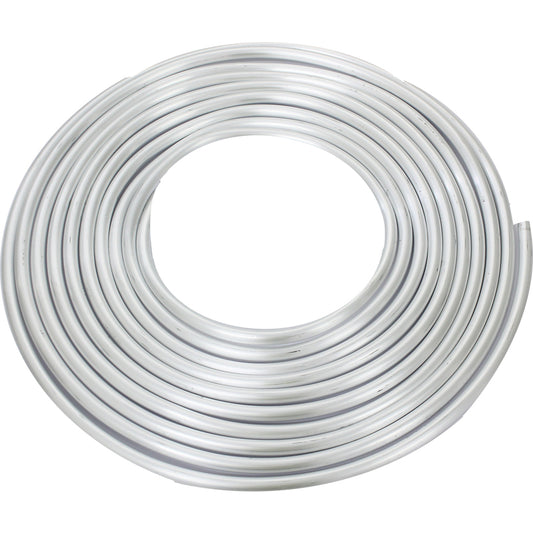 PFE550-06 Proflow Aluminium Fuel Line Hard Tube 3/8in, Natural, 25Ft Coil