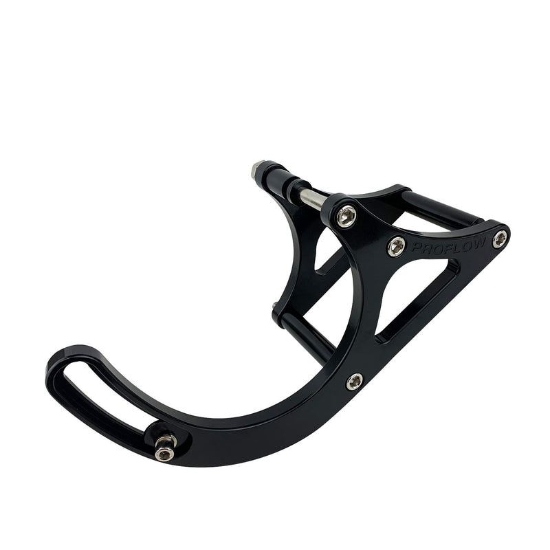 PFEABHOL01BK Proflow Alternator Bracket Kit, Aluminium For Holden V8 Drivers Side Mid Mount V8, Black - SS Racetech Rods & Customs