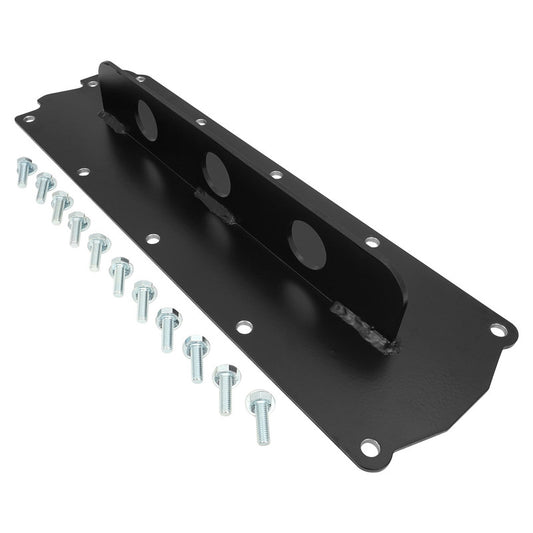 Proflow black steel engine lift plate for Chev Holden LS/LSX with mounting bolts