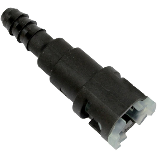 PFEFLQR080 Proflow Fuel Line Connectors, Nylon 5/16in. Female QR Straight To 5/16in. (8mm) Barb, Each