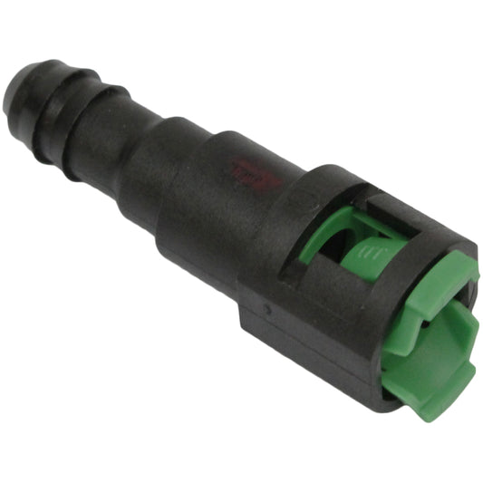 PFEFLQR084 Proflow Fuel Line Connectors, Nylon 5/16in. Female QR Straight To 3/8in. (10mm) Barb, Each