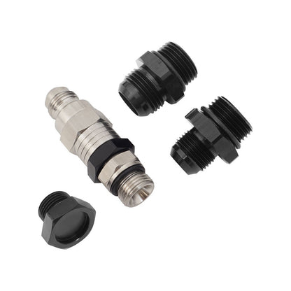Proflow Fuel Pump, Electric, 400 GPH, 12-20 PSI, E85, AN12 ORB Inlet/Outlet, External Bypass, Black - PFEFS12400 by SS Racetech Rods & Customs