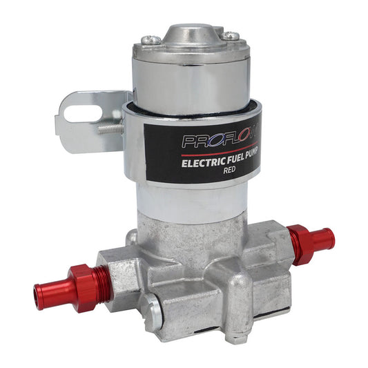 PFEFS12801 Proflow Fuel Pump, Electric, Rotor, Vane, Red, 97GPH, Cast Aluminium, 3/8 in. NPT, 7 PSI, Universal, Kit - SS Racetech Rods & Customs