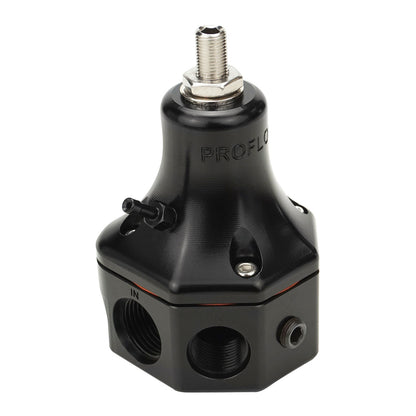 PFEFS13110 Proflow Fuel Pressure Regulator, EFI Pro, 30-75 PSI, 4-Port, 2000 HP, Billet Aluminium, Universal - SS Racetech Rods & Customs