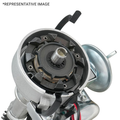 Proflow HEI Distributor Street Series Vacuum Advance Ford 302-351 Cleveland - PFEID310E by SS Racetech Rods & Customs