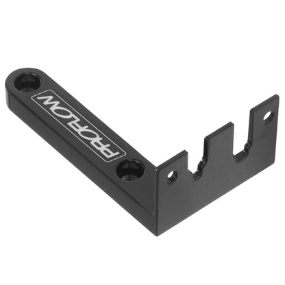 PFEM7560BK Proflow Throttle Cable Bracket, For GM LS2, Intake Manifold Mount, Billet Aluminium, Black - SS Racetech Rods & Customs