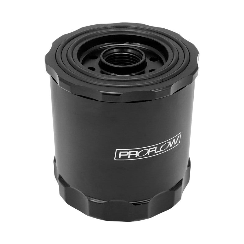 PFEOS-OB2045-HPB Proflow Billet Remote Universal Filter head,Black, 4 x Side -10 ORB , 1/8 npt Port, 3/4"-16 Thread, Proflow Billet Filter, Kit