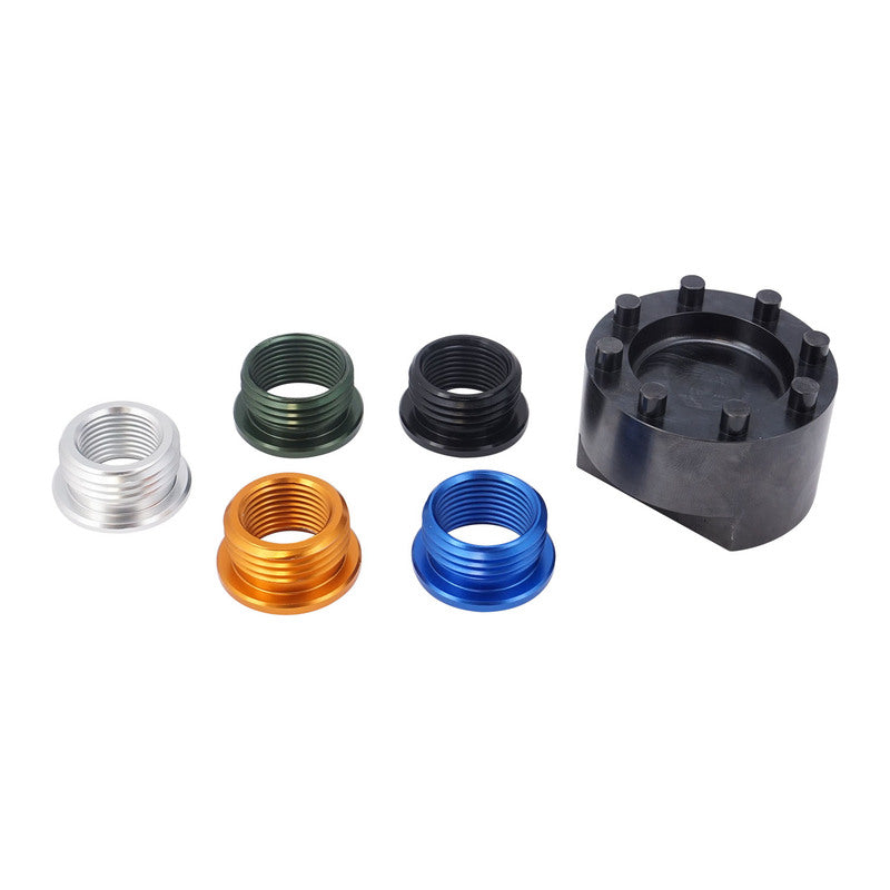 PFEOS-OB2045-HPB Proflow Billet Remote Universal Filter head,Black, 4 x Side -10 ORB , 1/8 npt Port, 3/4"-16 Thread, Proflow Billet Filter, Kit
