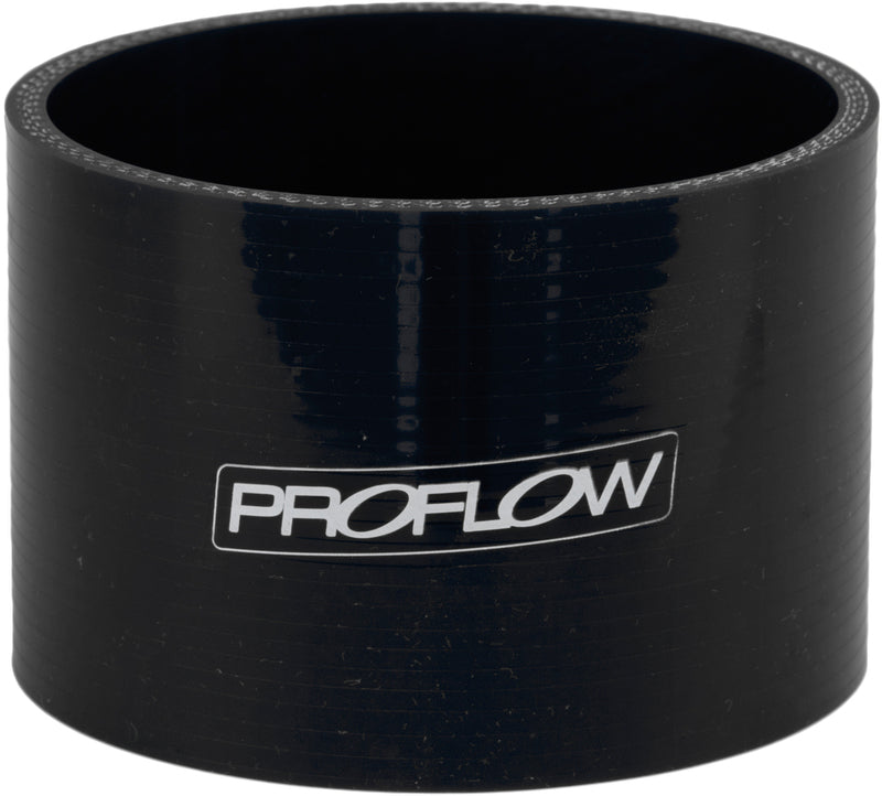 PFES101-500B Proflow Hose Tubing Air intake, Silicone, Straight, 5.00in. Straight 3in. Length, Black