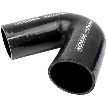 Proflow Silicone Coupler 3" 135 Degree Elbow | Air Intake Hose | Black | PFES105-300B by SS Racetech Rods & Customs