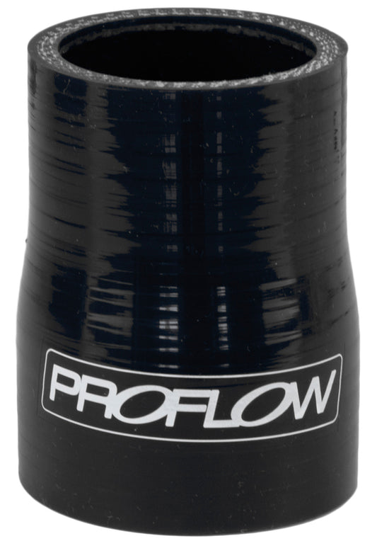 PFES201-400-450B Proflow Hose Tubing Air intake, Silicone, Reducer, 4.00in. - 4.50in. Straight, Black