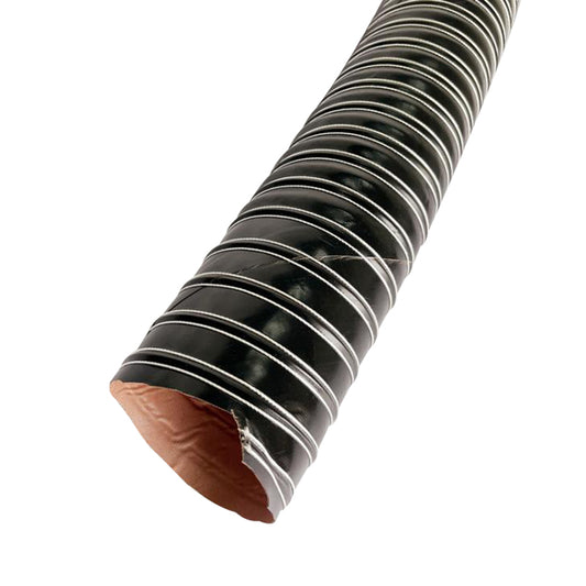 PFESBD089-2 Proflow Silicone Brake Duct Hose 3.5 inch, 2 Metre Length, Black, 89mm ID, 94mm OD