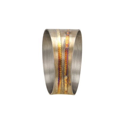 PFESS-PCRW350-45 Proflow Pie Cut Welded Round Tube 304 Stainless Steel, 3.5 in. 30 deg