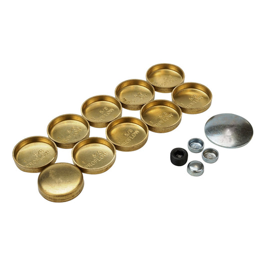 PFEWP-3818025 Proflow Freeze Welsh plugs, Brass, For Holden Commodore V8 253/308/355 5.0L/5.7L ,VB to VT, Kit
