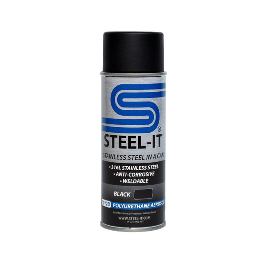 STEEL-IT Polyurethane Aerosol - black