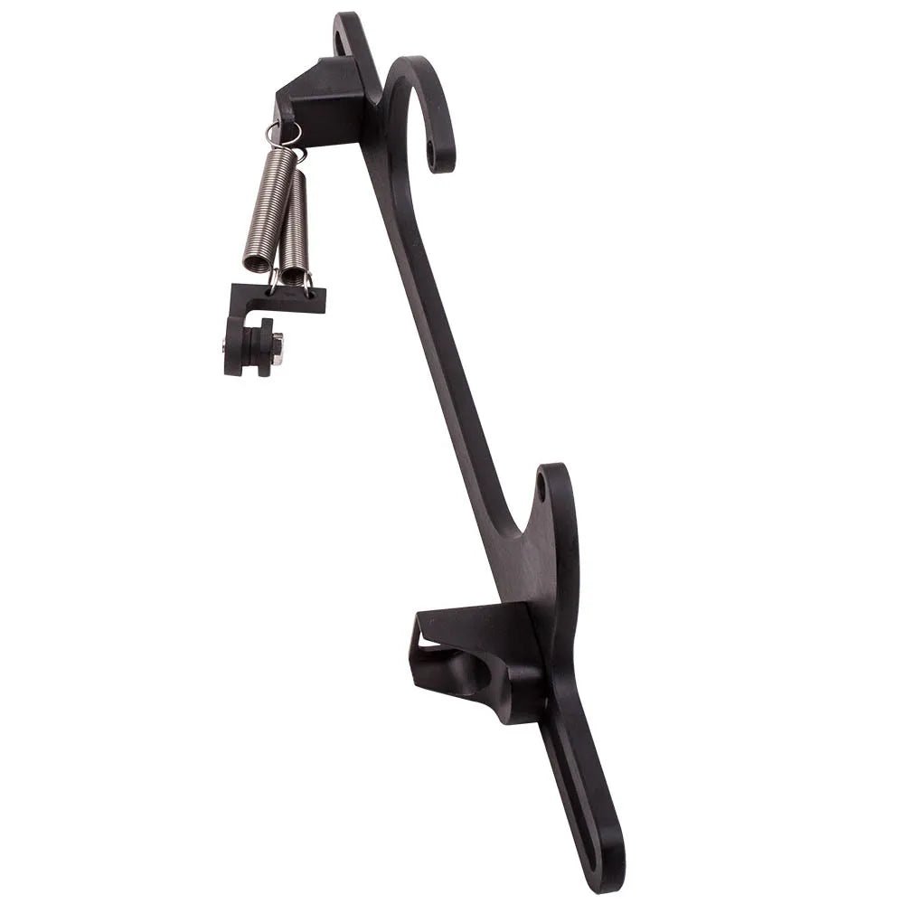 AF64 - 2001BLK - Aeroflow billet throttle cable bracket - black - fits holley SQ - BoreSS Racetech Rods & CustomsENGINE ACCESSORIES