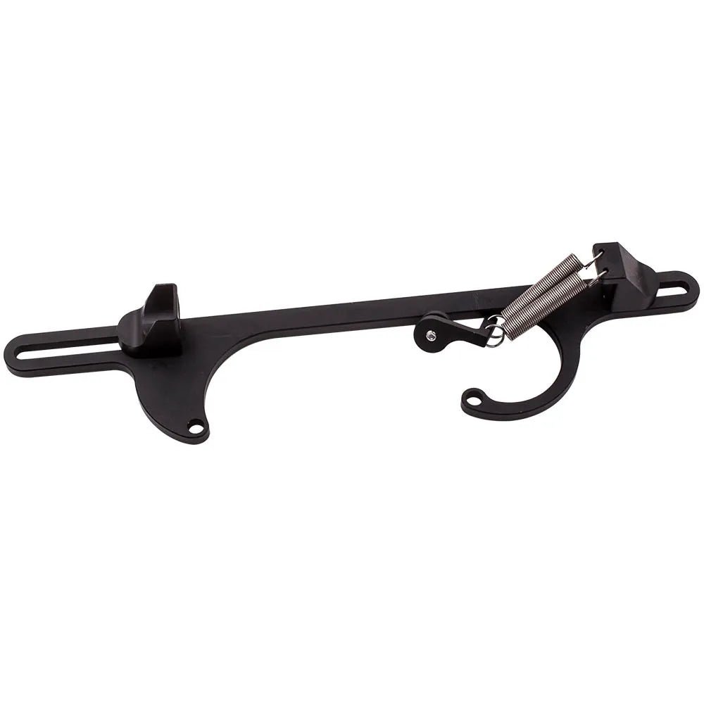 AF64 - 2001BLK - Aeroflow billet throttle cable bracket - black - fits holley SQ - BoreSS Racetech Rods & CustomsENGINE ACCESSORIES