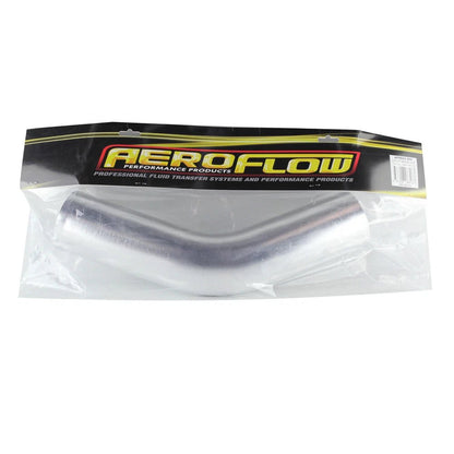 AF8602 - 300 - Aeroflow aluminium mandrel 45° 3.0" Diameter X 2MM wall with 140MM legsSS Racetech Rods & CustomsSTAINLESS & ALUMINIUM BENDS & TUBE
