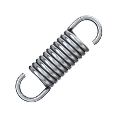 Extension spring OD=15.875 L=63.500 WIRE DIA. = 1.829 C-141 - SS Racetech Rods & Customs