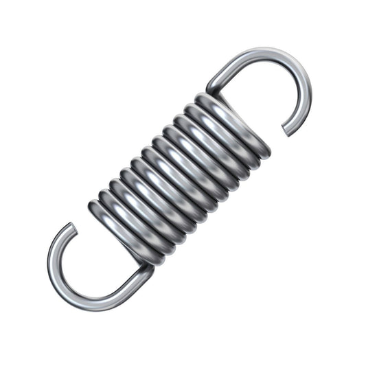 Extension spring OD=15.875 L=63.500 WIRE DIA. = 1.829 C-141 - SS Racetech Rods & Customs
