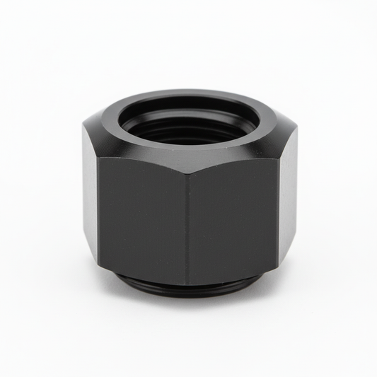 820-04-BLK -4 flare cap by SS Racetech Rods & Customs