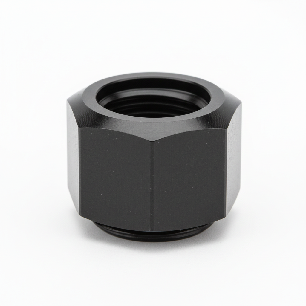 820-06-BLK -6 flare cap by SS Racetech Rods & Customs