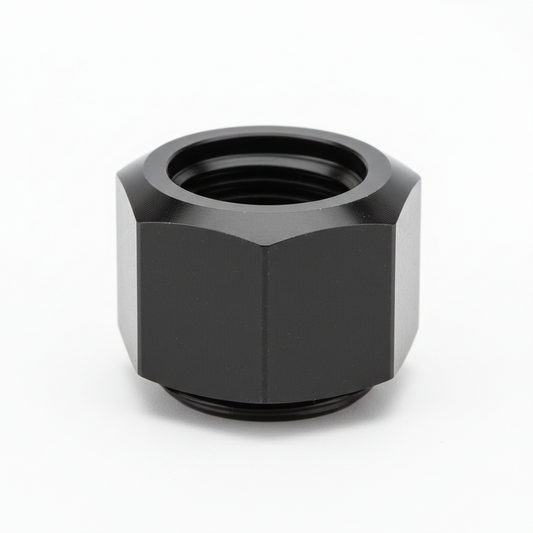 820-06-BLK -6 flare cap by SS Racetech Rods & Customs