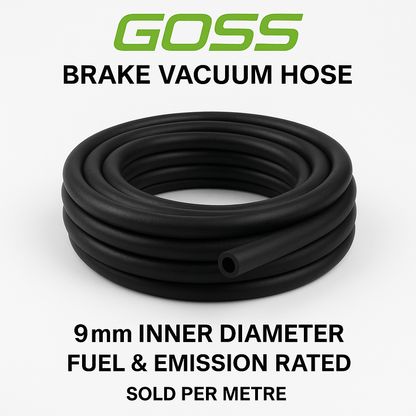 Brake Vacuum Hose 9mm ID x 1 metre LengthSS Racetech Rods & CustomsBRAKES AND PEDALS