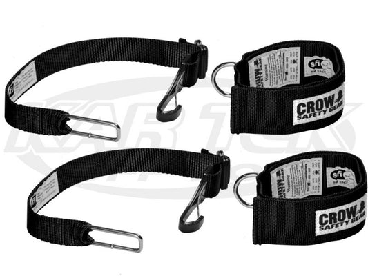 CRO11574 Crow 3" Arm Restraints Black