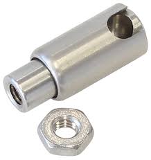 AF3500-1009 Aeroflow quick release ball joint 10-32 UNF nut - stainless steel