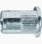 Rivet Nut F/H STL M6 - 3 - SS Racetech Rods & Customs