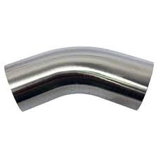 316 1 3/4" 45 degree 316 stainless bend - SS Racetech Rods & Customs