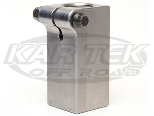 KTK1250TBTT2SS Two Bolt Smooth Square Pinch Bungs Right Hand Thread For 1-1/4" Heim Joint 1-3/4" x 1-3/4" Square