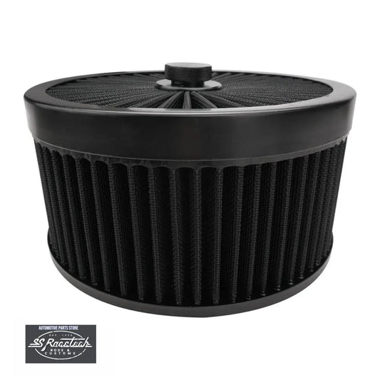 PFEAF-230102B Proflow Air Filter Assembly Flow Top Round Black 9in. x 4in. Suit 5-1/8in. Flat Base AIR FILTERS