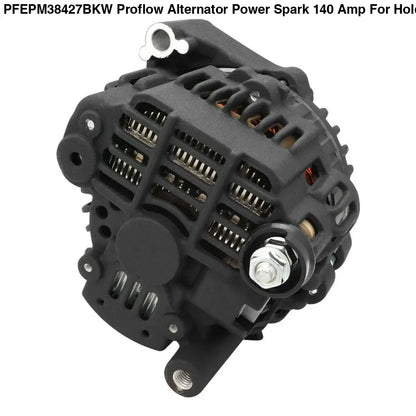 PFEPM38427BKW Proflow Alternator Power Spark 140 Amp For Holden Commodore LS VT VX VY Internal Regulator Black