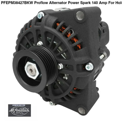 PFEPM38427BKW Proflow Alternator Power Spark 140 Amp For Holden Commodore LS VT VX VY Internal Regulator Black