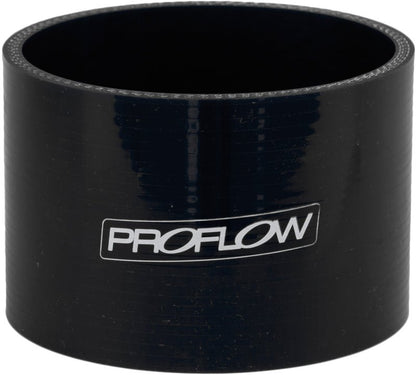 PFES101-500B Proflow Hose Tubing Air intake, Silicone, Straight, 5.00in. Straight 3in. Length, Black - SS Racetech Rods & Customs