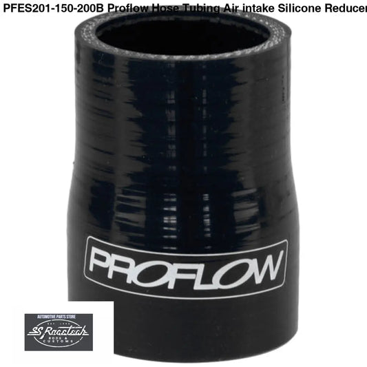 PFES201-150-200B Proflow Hose Tubing Air intake Silicone Reducer 1.50in. - 2.00in. Straight Black SILICONE HOSE & BENDS