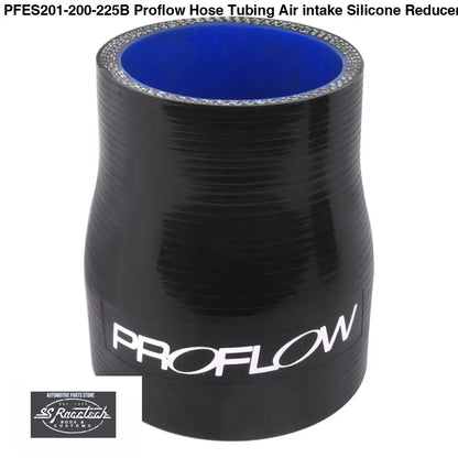 PFES201-200-225B Proflow Hose Tubing Air intake Silicone Reducer 2.00in. - 2.25in. Straight Black SILICONE HOSE & BENDS