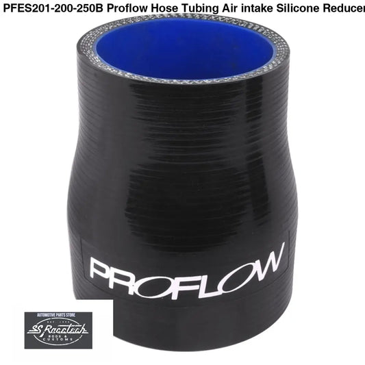 PFES201-200-250B Proflow Hose Tubing Air intake Silicone Reducer 2.00in. - 2.50in. Straight Black SILICONE HOSE & BENDS