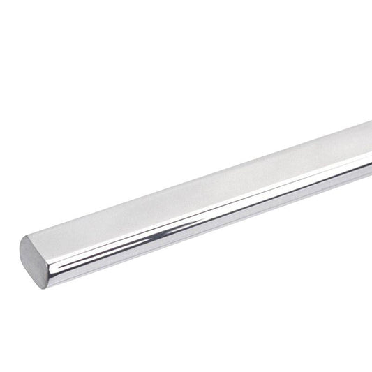 Polished Stainless Steering Shaft, 3/4 Inch DD 12 Inch Length SCS - 12SSS Racetech Rods & CustomsSTEERING AND SHIFTERS