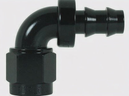 403-04-BLK -4 90 degree hose end
