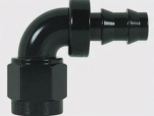 403-04-BLK -4 90 degree hose end