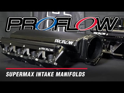 PFEM63242 Proflow SuperMax EFI Intake Manifold Kit, For Holden Commodore LS3/L92, Fabricated Black, w/Fuel Rails, 102mm Bore