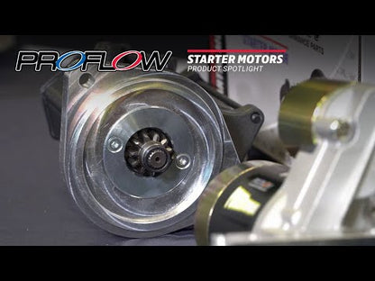 Proflow Starter Motor PowerTorque Mini, For Holden Commodore/Torana V8 253/308, 2kW, Black Wrinkle - PFEPM308HD