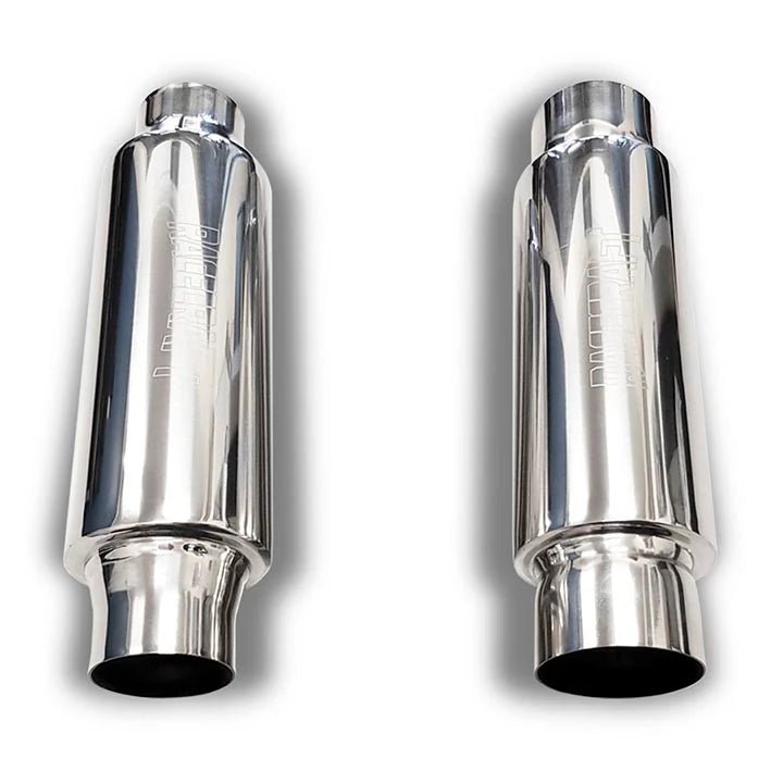 Racecraft Stainless Resonators 3" - Race Ready Gear