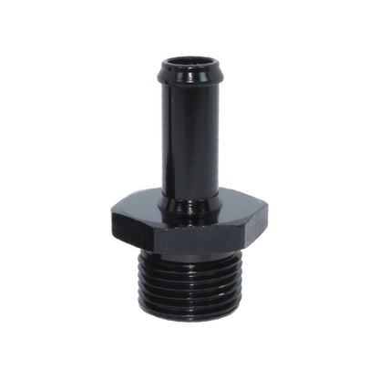 414-08-06-BLK -8 O-RING to 3/8_ HOSE TAIL - BLK by SS Racetech Rods & Customs
