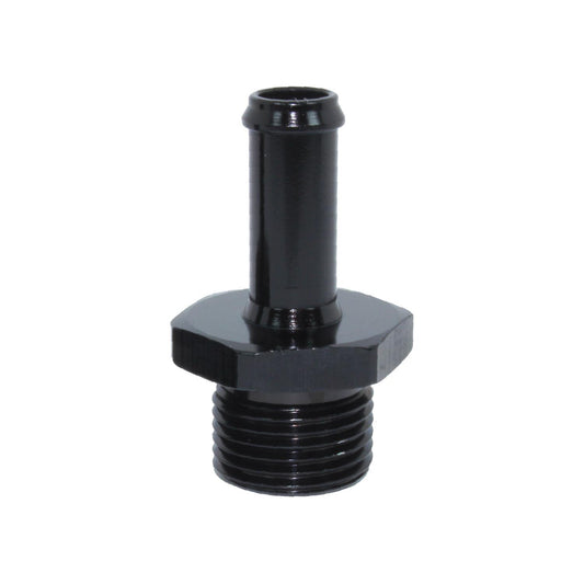 414-08-06-BLK -8 O-RING to 3/8_ HOSE TAIL - BLK by SS Racetech Rods & Customs