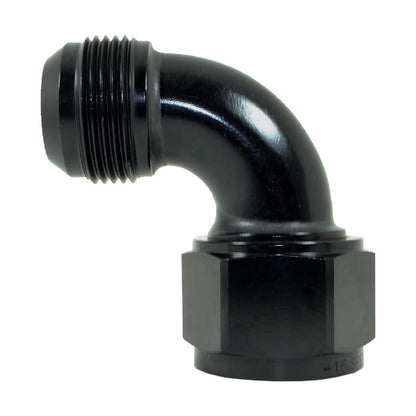 143-16-BLK -16 Female to Male - 90° by SS Racetech Rods & Customs