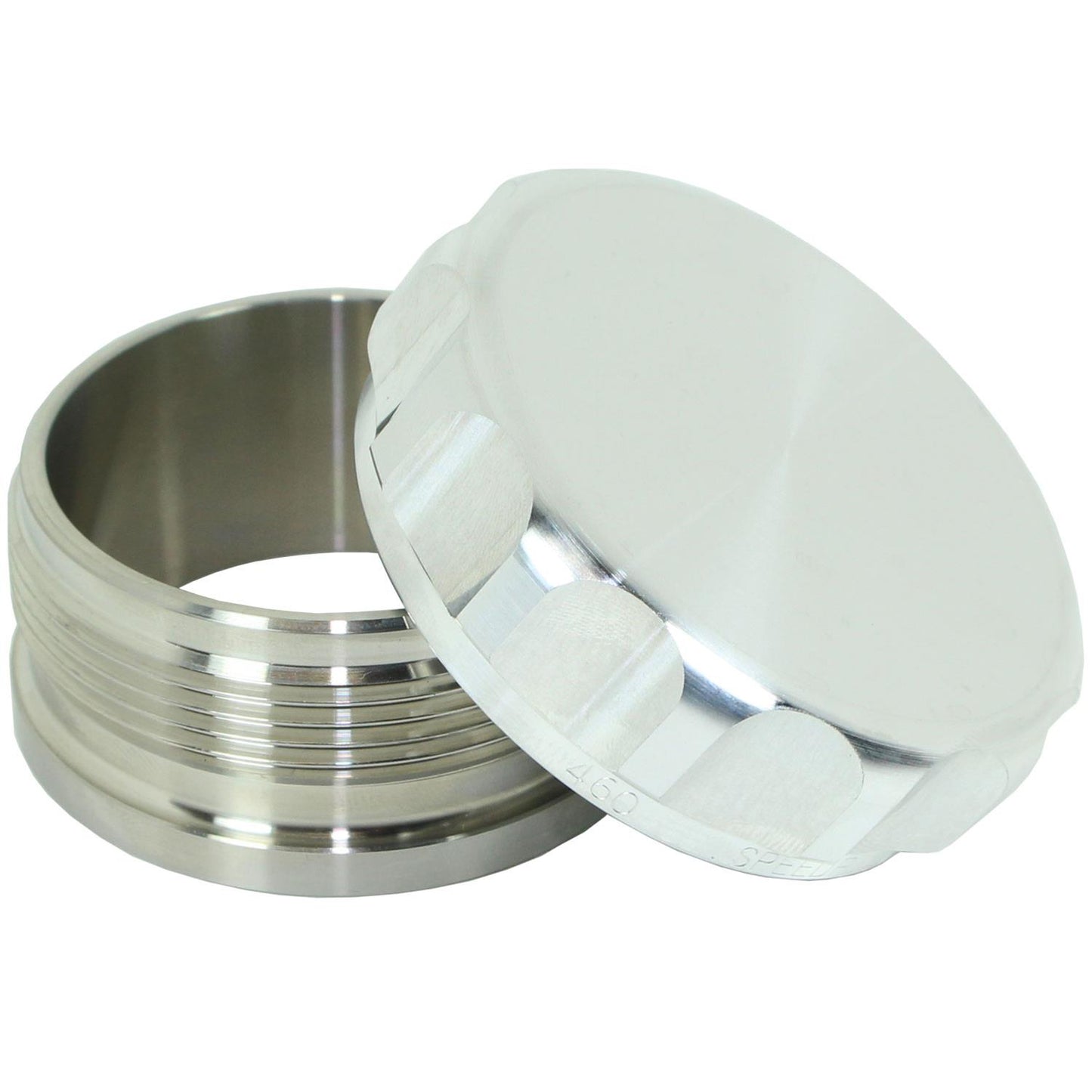460-32 2" bore cap & bung - ALUMINIUM by SS Racetech Rods & Customs